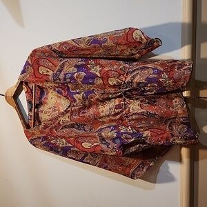 Chaps by Ralph Lauren Tunic top. size L.